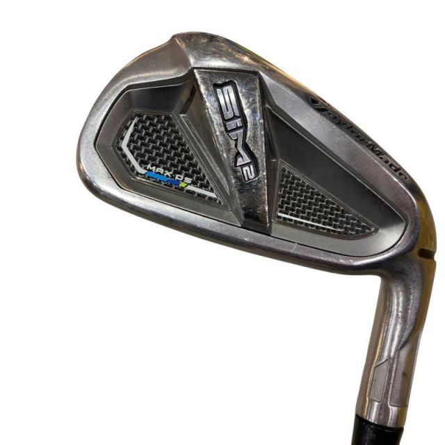中古】 テーラーメイド SIM2 MAX・OS 7S アイアンセット IR リシャフト
