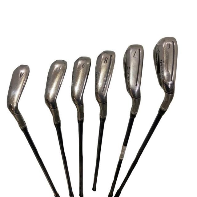 中古】 テーラーメイド SIM2 MAX・OS 7S アイアンセット IR リシャフト