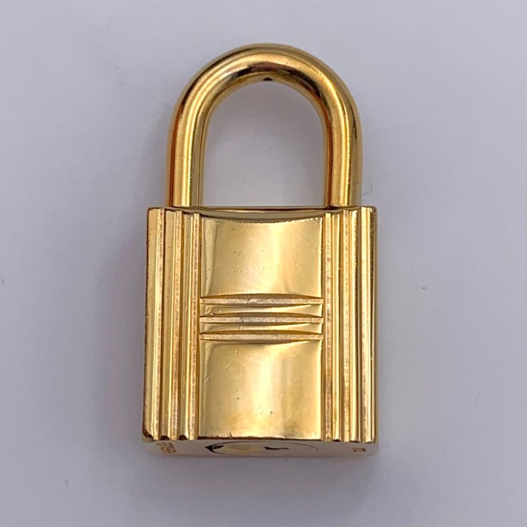 エルメス カデナ 24Kメッキ No.120 120番 鍵付き カデナキー