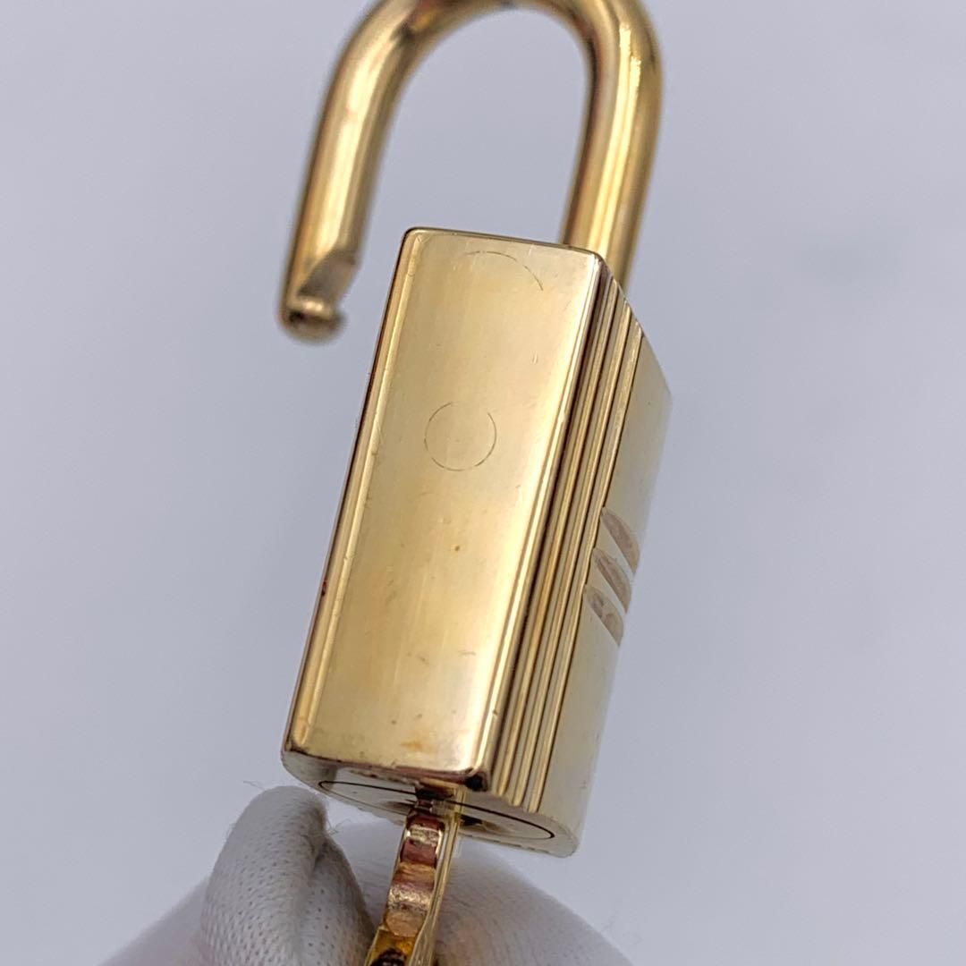 HERMES エルメス カデナ 120番 ゴールド 24Kメッキ 鍵付き 南京錠 HERMES エルメス カデナ 120番 ゴールド 24Kメッキ 鍵付き 南京錠
