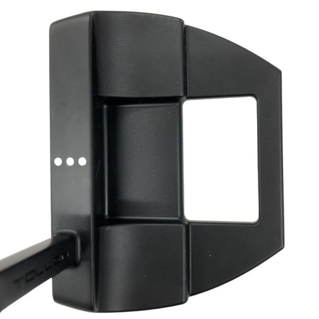 35インチ ゴルフクラブ、パター、クラシック一文字ストレートタイプ（ブラック） 中古】 TOULON DESIGN 24 BLACK COLLECTION ALCATRAZ H1(クランク) 35