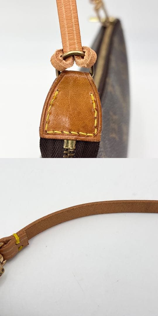 ルイヴィトン モノグラム ポシェットアクセソワール アクセサリーポーチ PVC ルイヴィトン ポシェット アクセソワール アクセサリーポーチ M51980