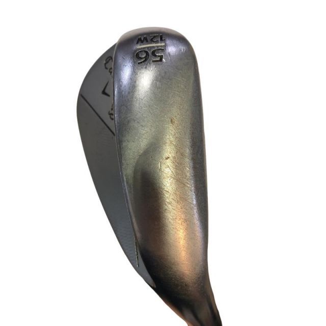中古】 キャロウェイ JAWS RAW クロムメッキ 56/12W ウェッジ WG NS
