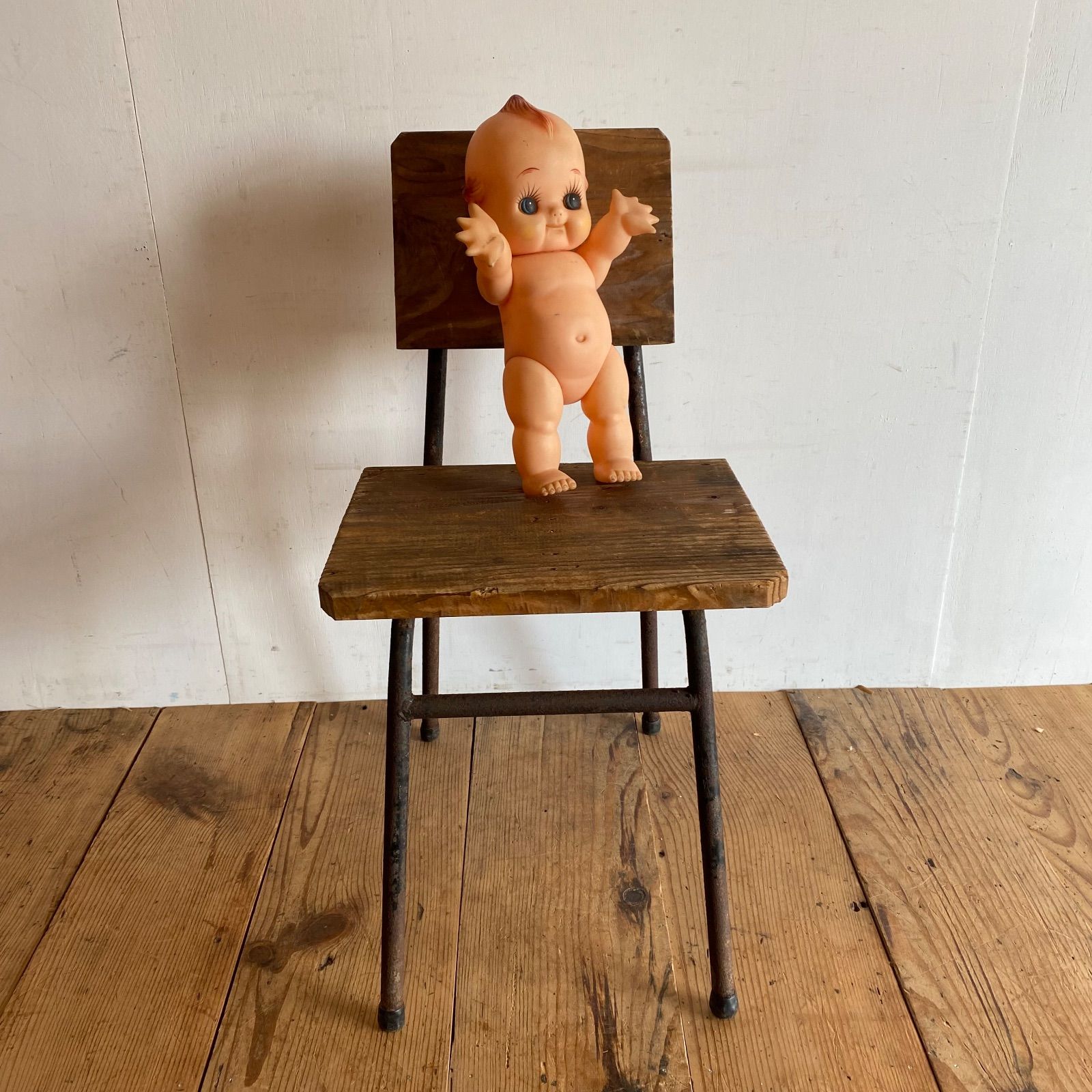 レトロ キューピー人形 日本製 人形 ソフビ ヴィンテージ オブジェ