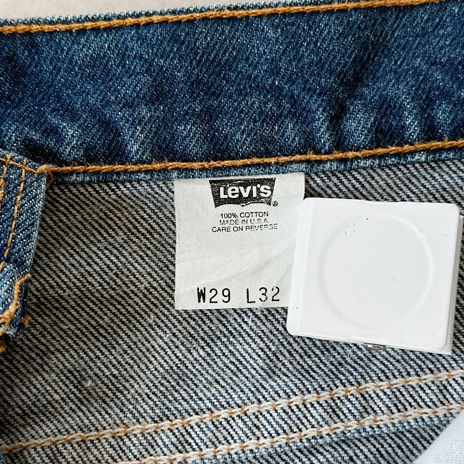 90s Levi's517 ブーツカット フレアデニム USA製 オレンジタブ W29
