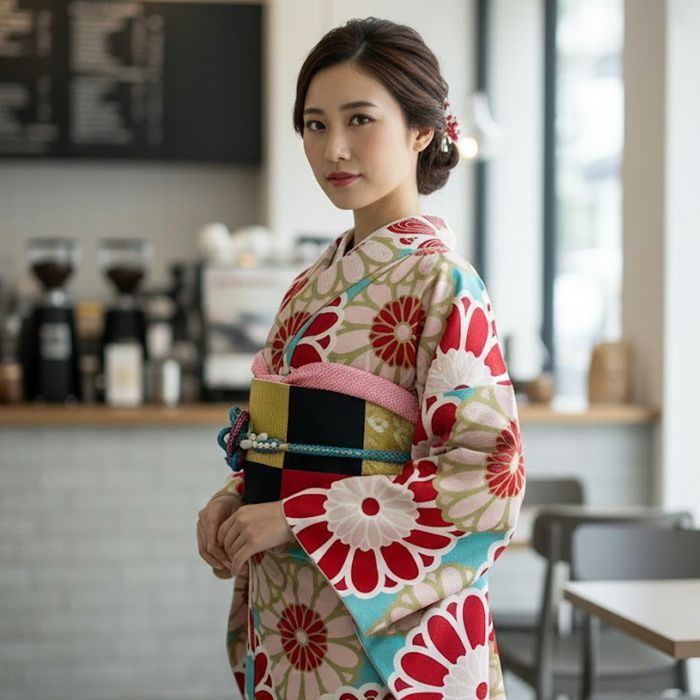 購入】 振袖セット 着物 袋帯 2点セット 振袖 新古品 京都 丸紅 袋帯