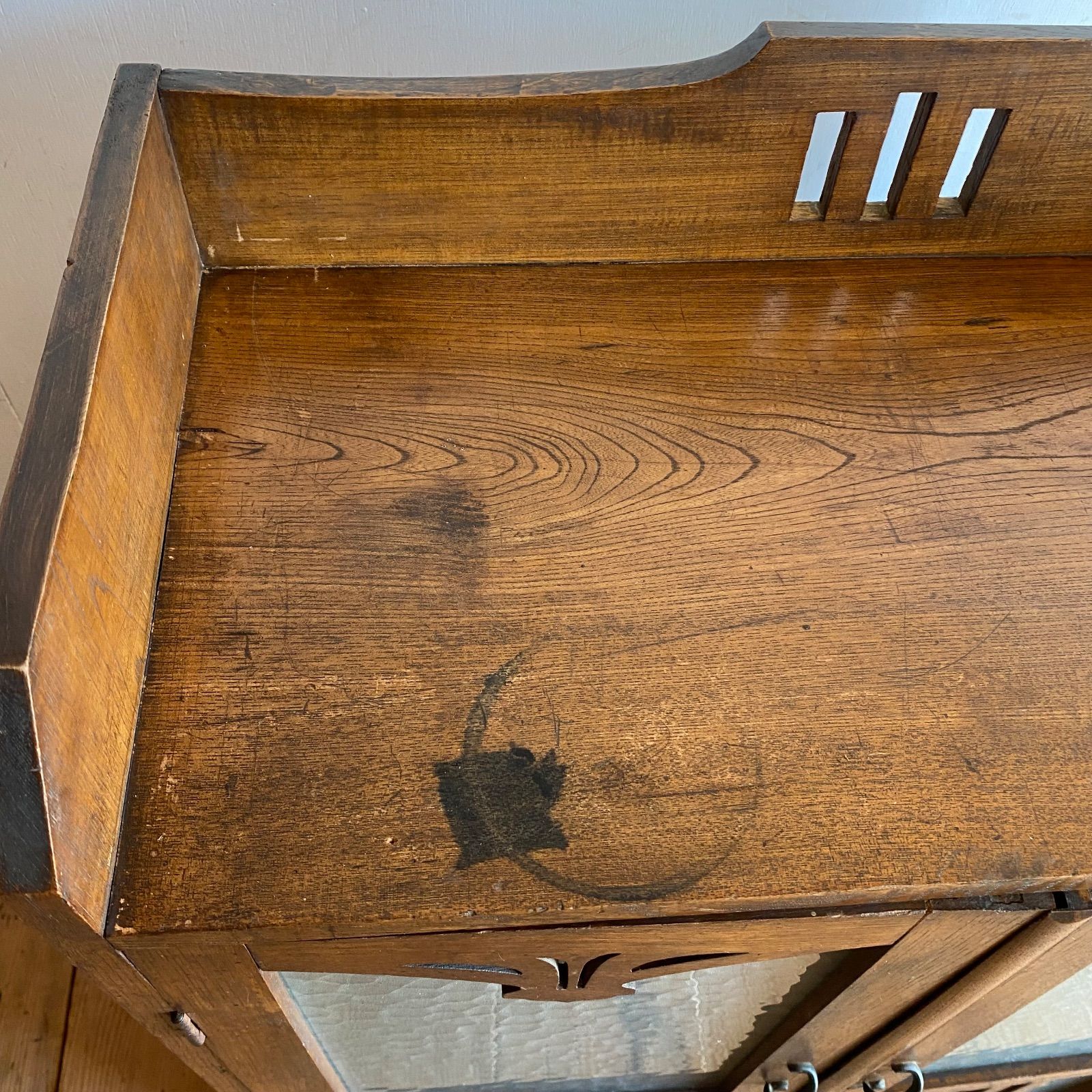 収納棚　戸棚　収納　店舗什器　古家具　古道具　アンティーク　昭和レトロ 収納棚 戸棚 収納 店舗什器 古家具 古道具 アンティーク 昭和レトロ