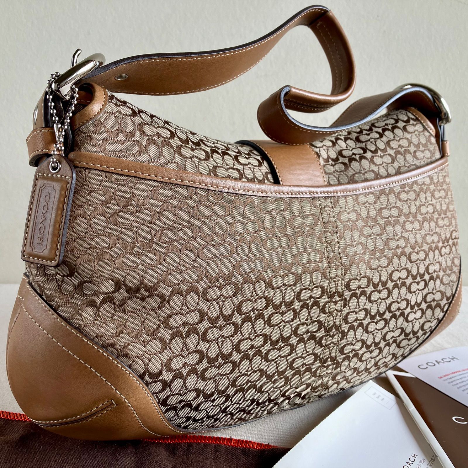 バッグ Vintage coach hobo soho shoulder bag y2k Vintage Coach Soho Mini Hobo Shoulder Bag Black Leather Y2K Error