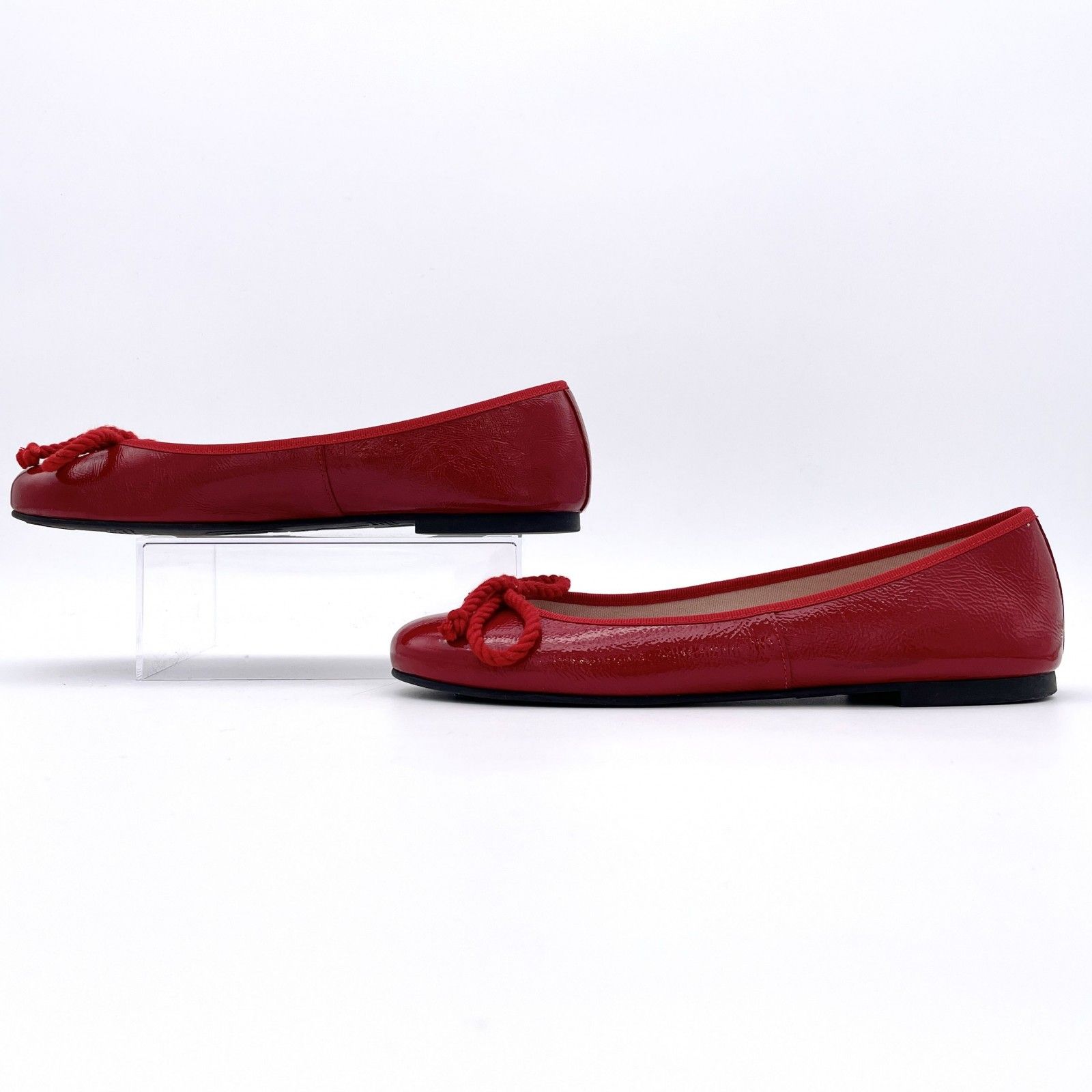 Pretty Ballerinas バレーシューズ エナメル レッド 1511A - メルカリ