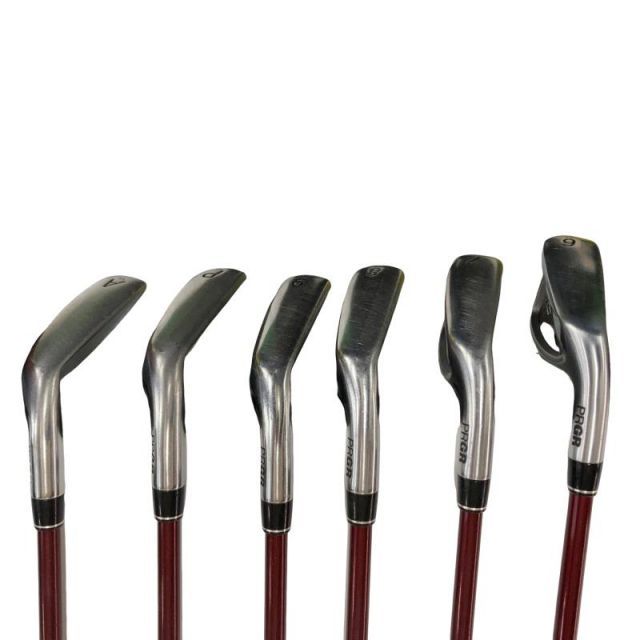 PRGR RED プロギア レッド 7本 アイアンセット メンズ PRGR RED プロギア レッド 7本 アイアンセット メンズ PRGR RED