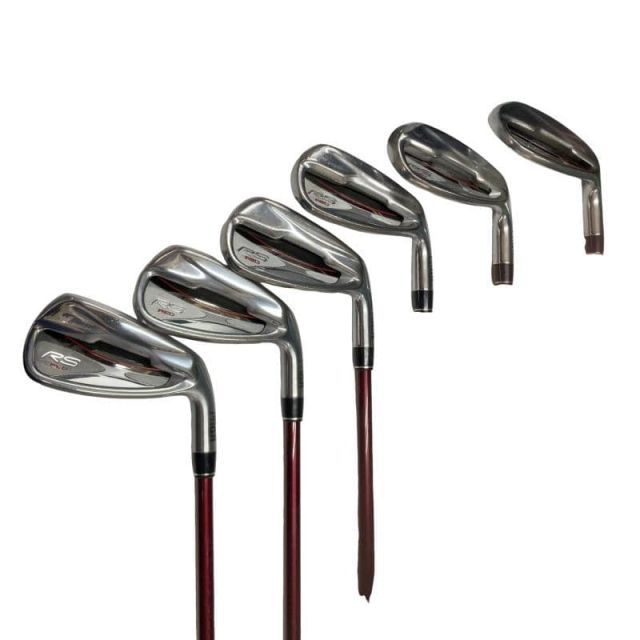 PRGR RED プロギア レッド 7本 アイアンセット メンズ PRGR RED プロギア レッド 7本 アイアンセット メンズ PRGR RED
