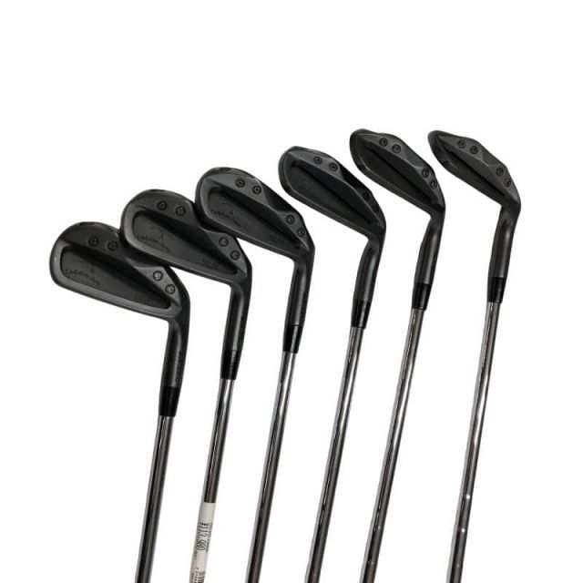 中古】 キャスコ Dolphin Iron DI-122 ブラック 6S アイアンセット IR