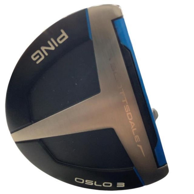 【中古】 ピン Scottsdale OSLO 3(2025) 33.5インチ(SS TOUR 2.0) パター PT スチール (フレックスその他) メンズ 男性用 右利き 右用 Cランク ゴルフクラブ