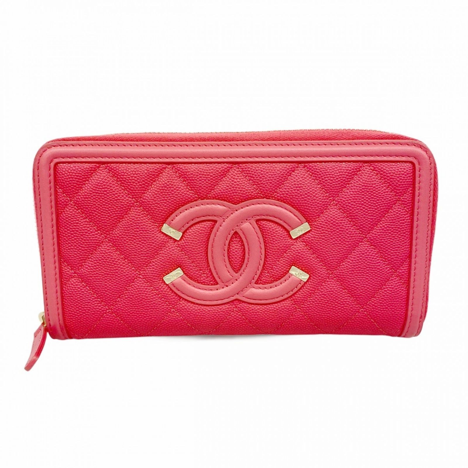 シャネル(Chanel) シャネル 長財布 マトラッセ CCフィリグリー