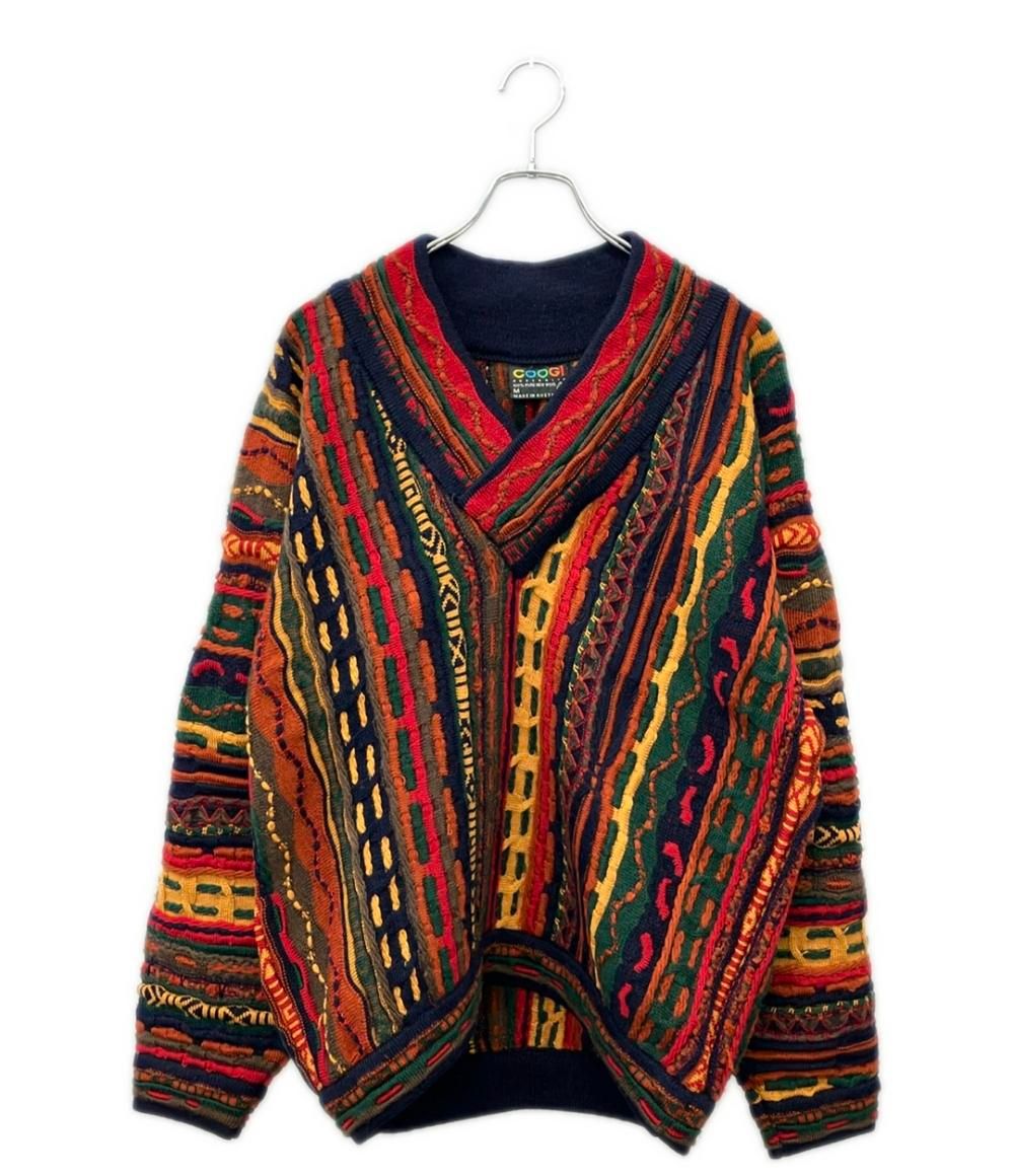 クージー 長袖 3D ニット メンズ SIZE M COOGI - メルカリ