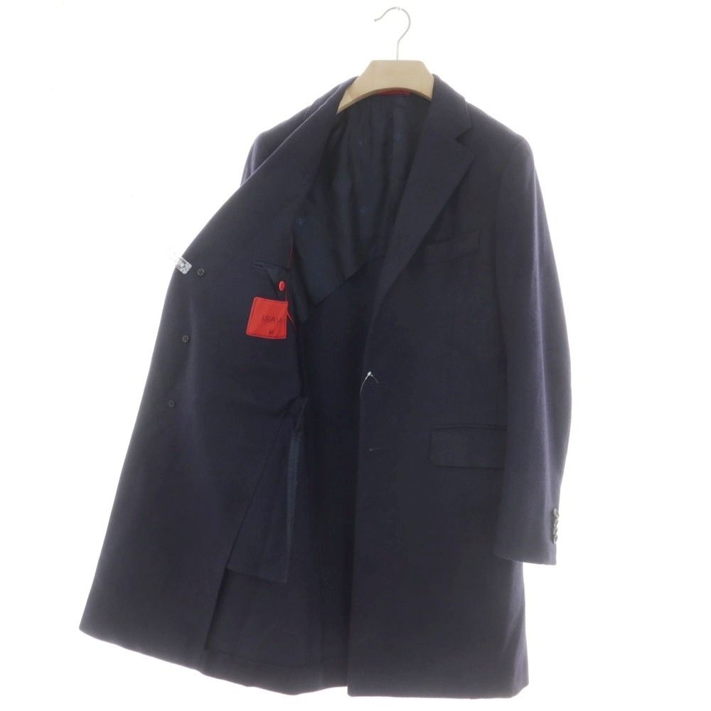 中古】イザイア ISAIA PORTOFINO ウール チェスターフィールドコート