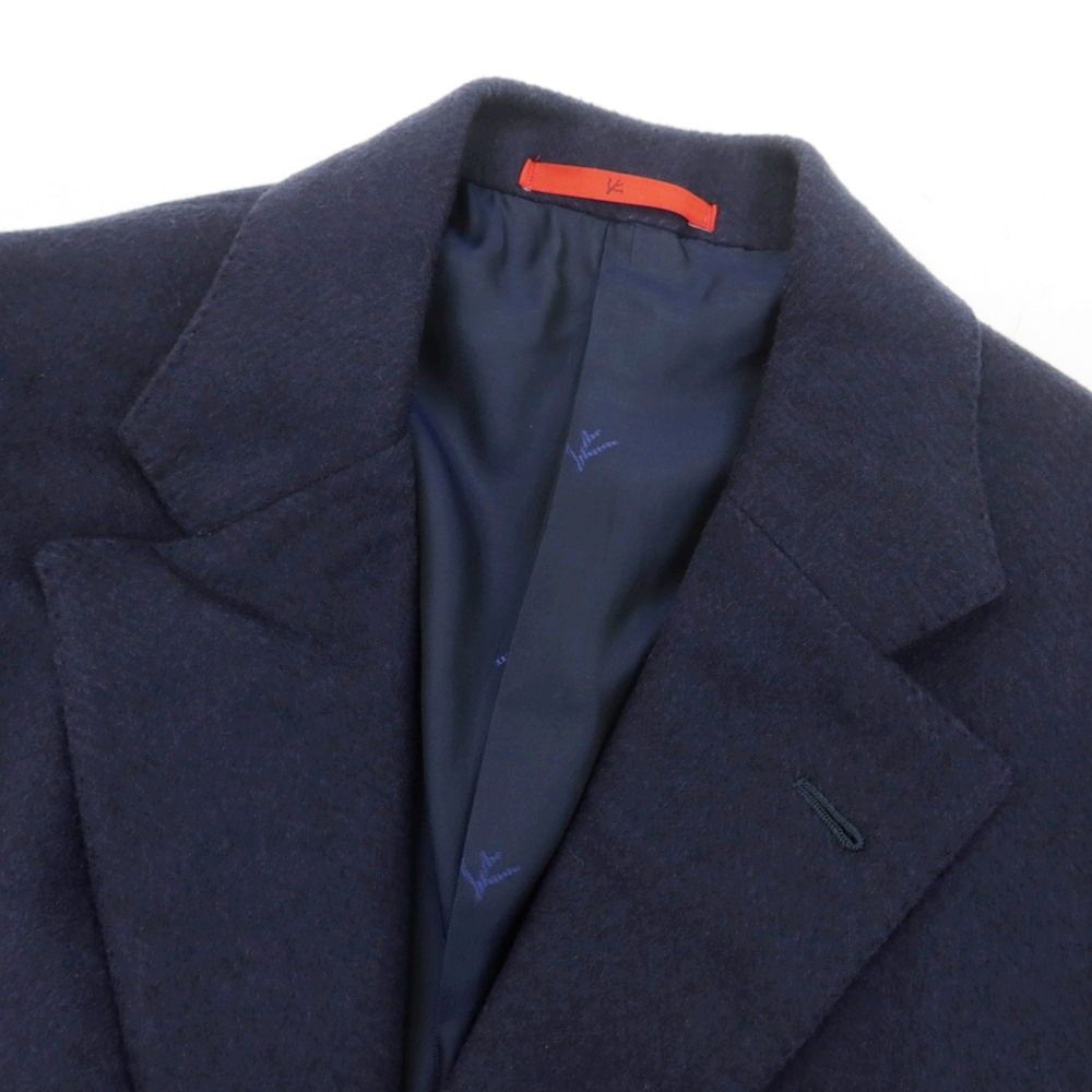 中古】イザイア ISAIA PORTOFINO ウール チェスターフィールドコート