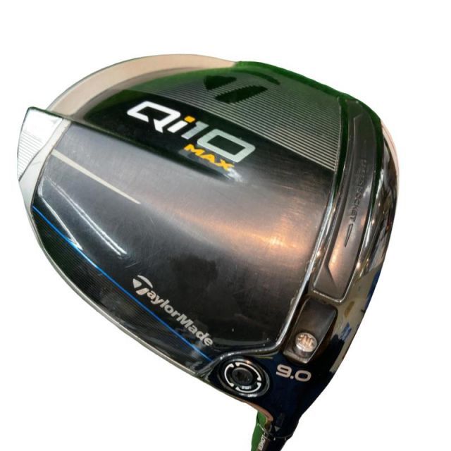中古】 テーラーメイド Qi10 MAX 9° ドライバー DR 純正特注シャフト