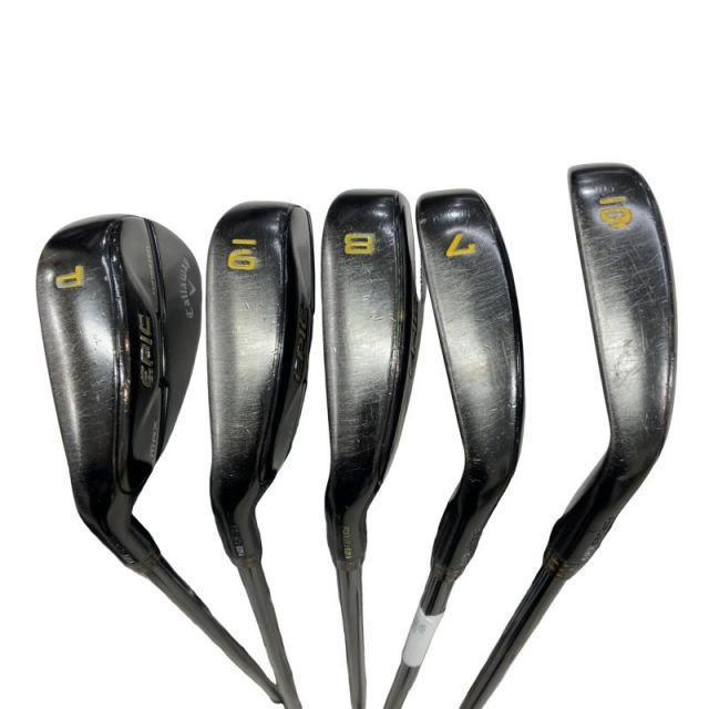 中古】 キャロウェイ EPIC MAX FAST 6S アイアンセット IR 純正特注