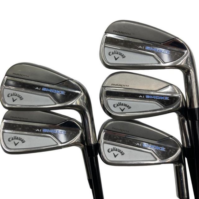 中古】 キャロウェイ PARADYM Ai SMOKE 5S アイアンセット IR TENSEI
