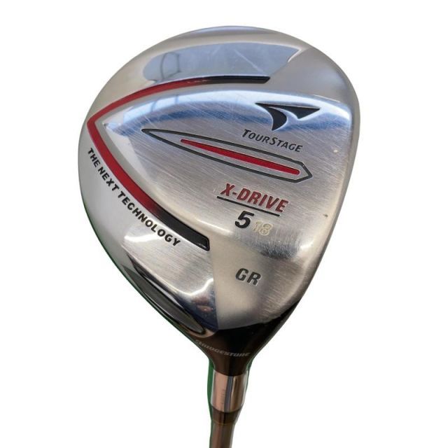 中古】 ブリヂストン TOURSTAGE X-DRIVE フェアウェイウッド 5W