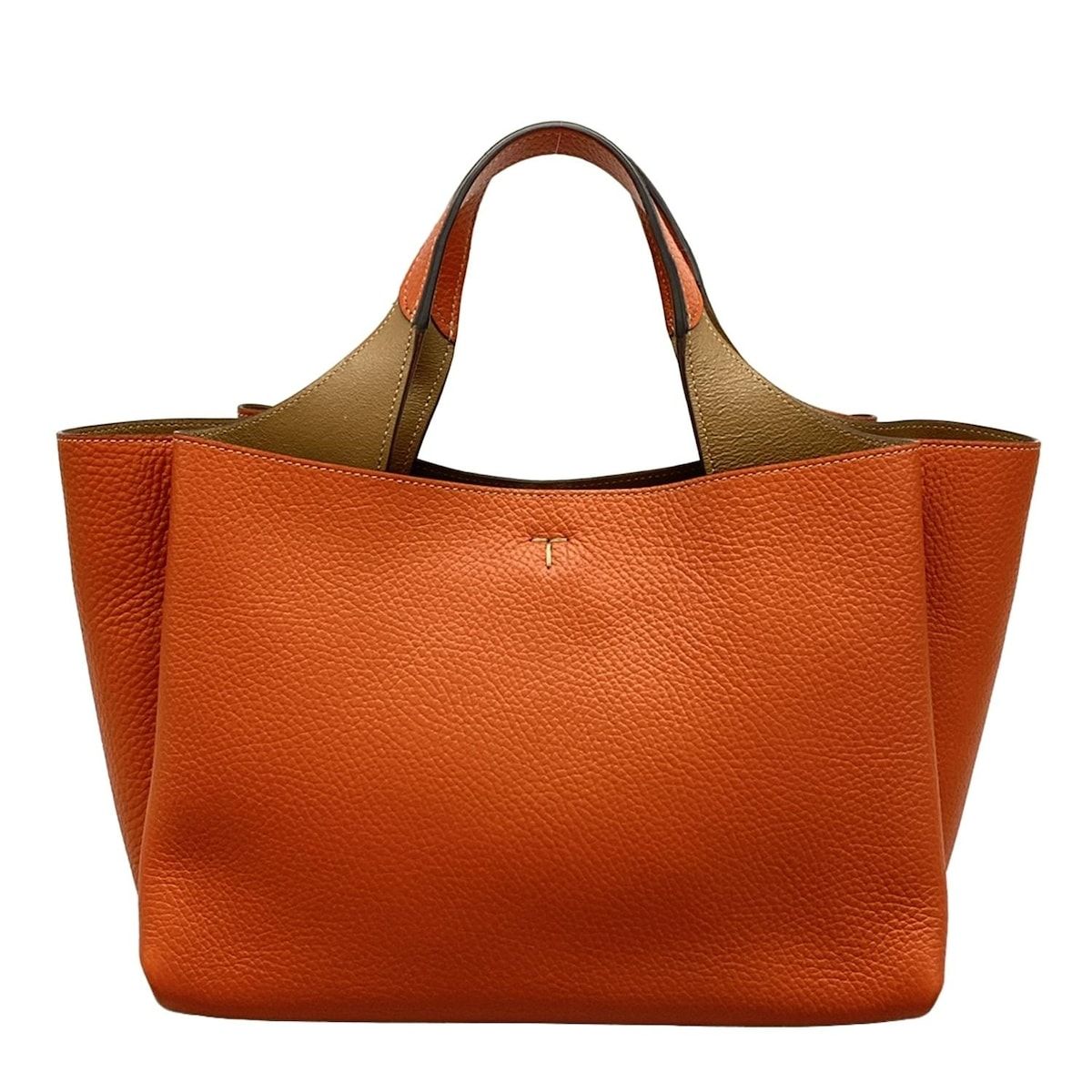 TOD'S(トッズ) トートバッグ美品 Tタイムレス/レザー バッグ ミニ