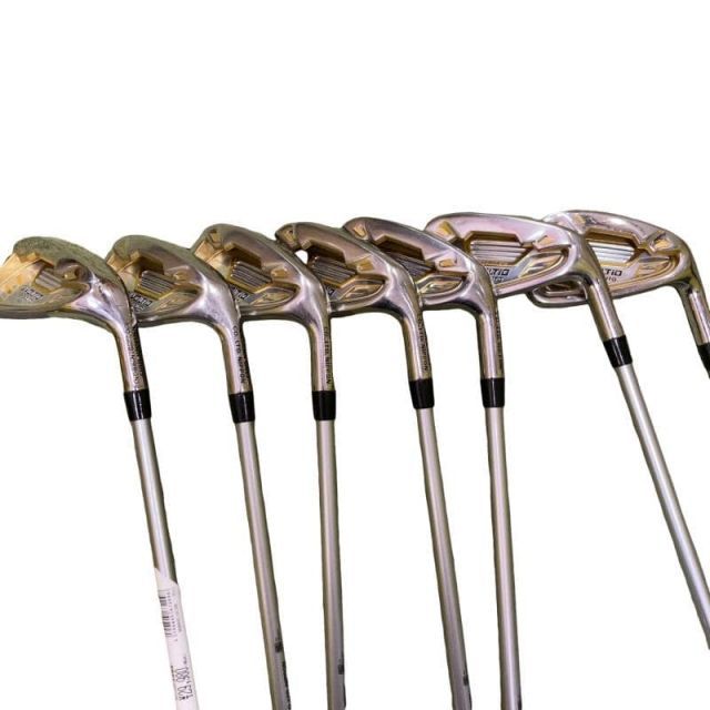 中古】 カタナゴルフ VOLTiO KABUTO 55 7S アイアンセット IR FUJIKURA