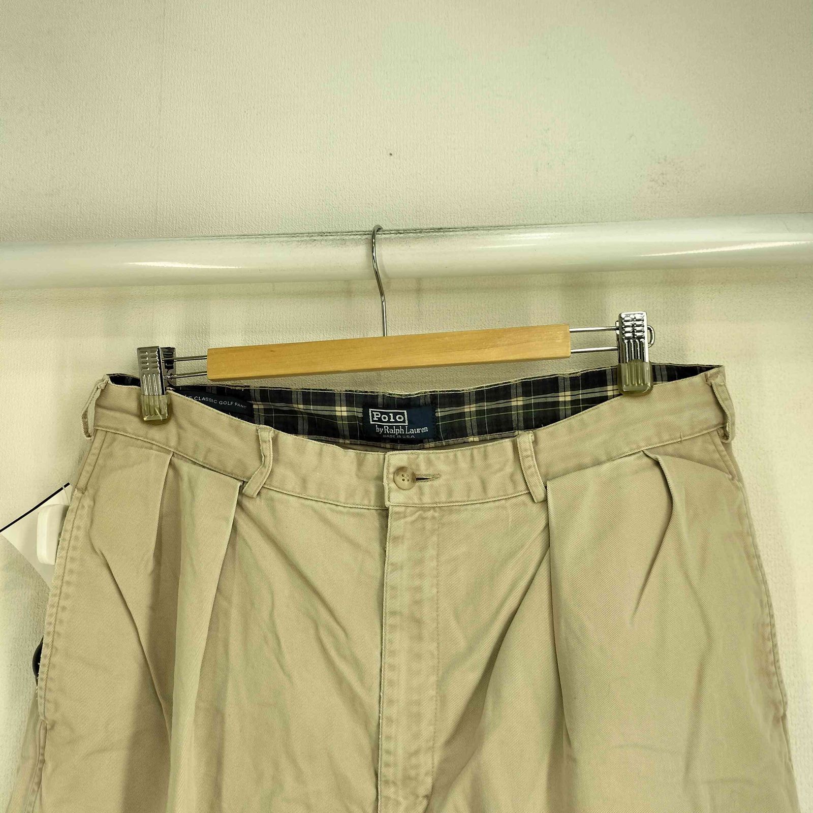 90s USA製　ポロバイラルフローレン　2タック　チノパン ポロバイラルフローレン Polo by RALPH LAUREN 90S USA製 THE CLASSIC