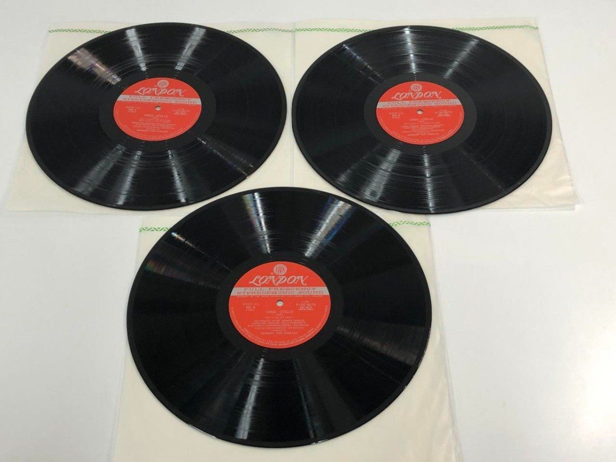 Y]LPレコード 3枚組 BOX ヴェルディ歌劇 オテロ K15C9072 - メルカリ