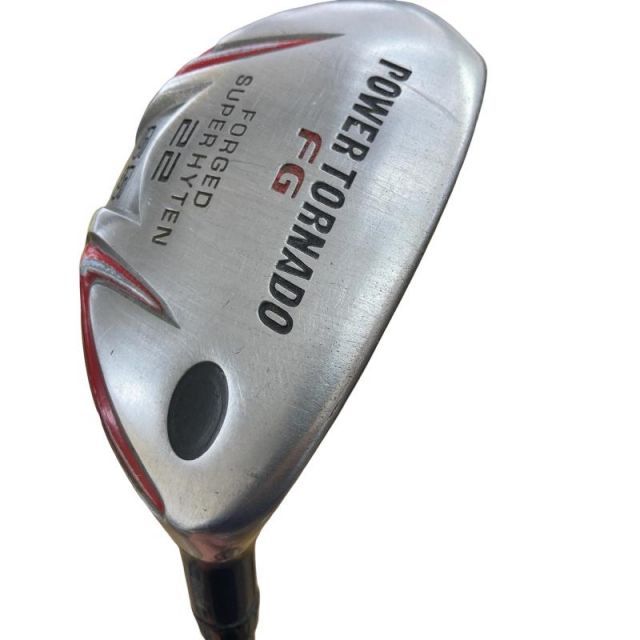 中古】 キャスコ POWER TORNADO FG 55(22°) ユーティリティ UT ELASTER