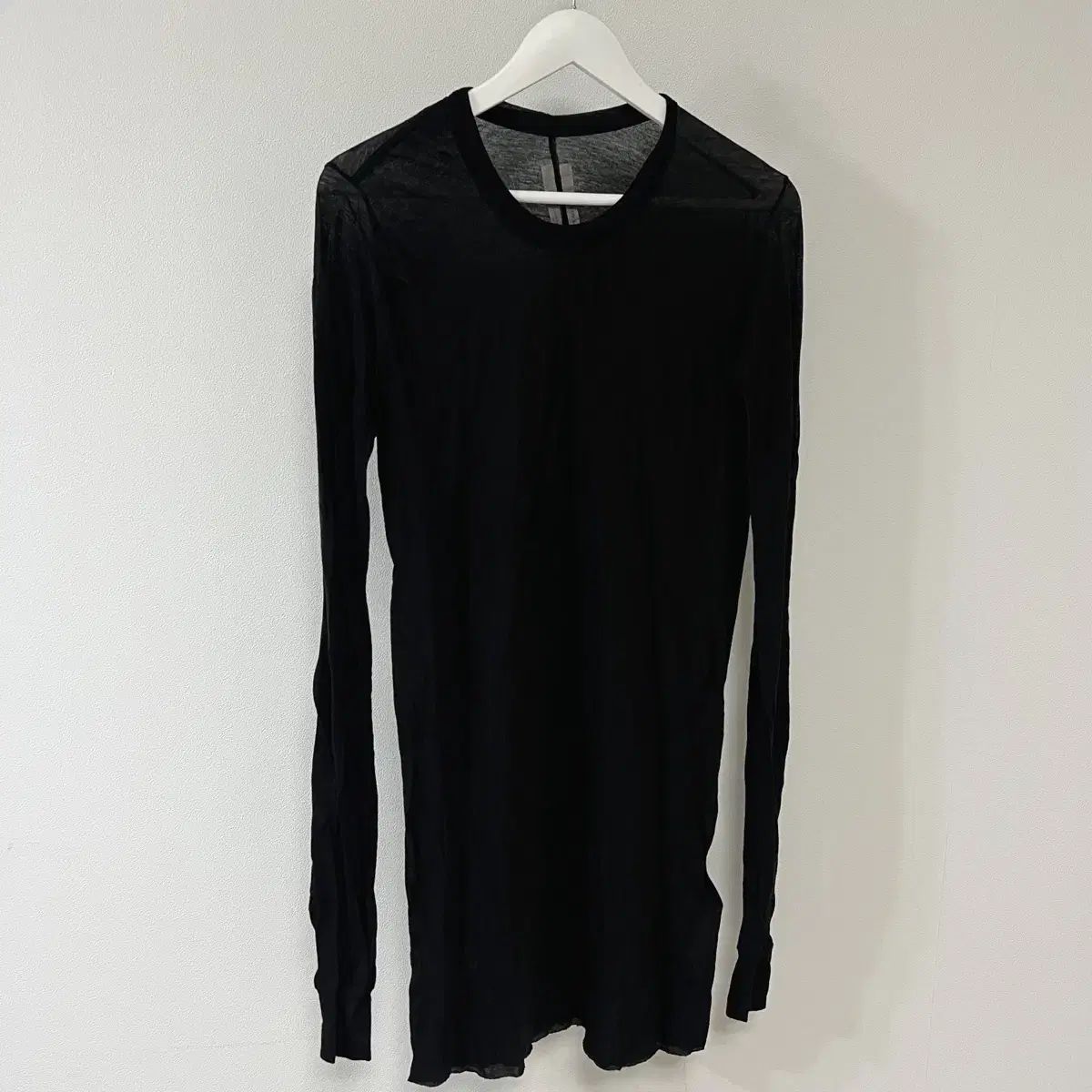 リックオウエンス Rick Owens 19SS ロングスリーブ フーディTシャツ 