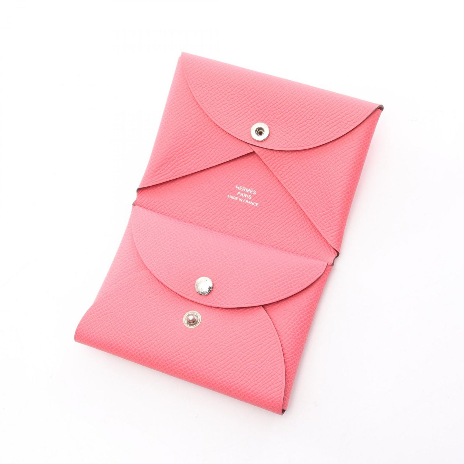 HERMES エルメス カルヴィデュオ ローズアザレ コインケース - メルカリ