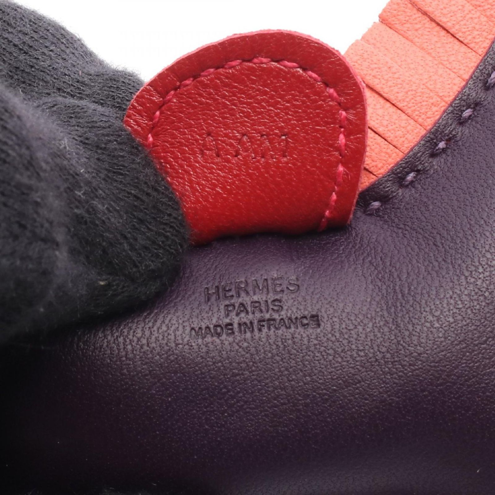 HERMES エルメス ロデオPM レザン フラミンゴ ルージュヴィフ アルジル