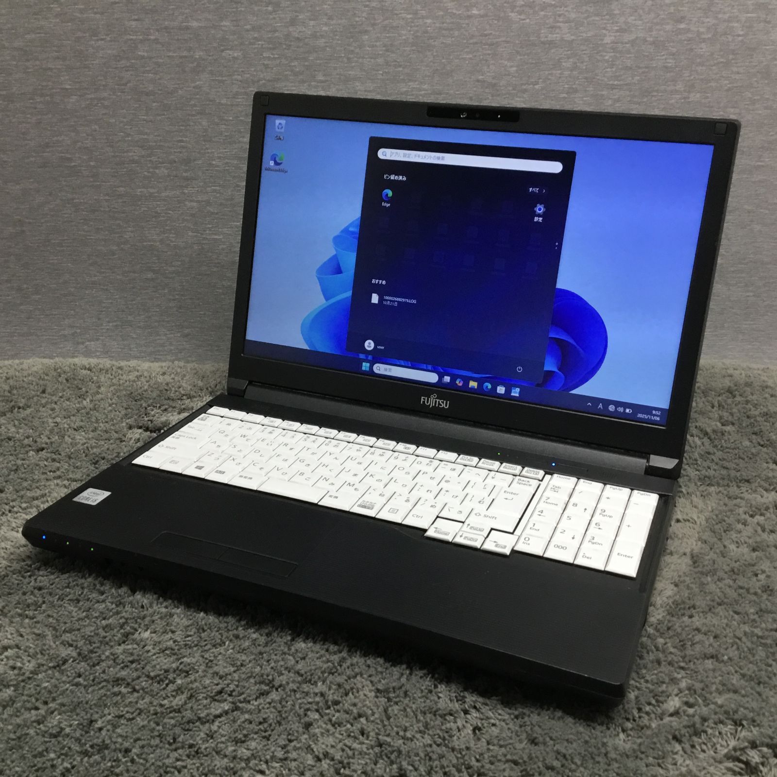 ⑩ FUJITSU LIFEBOOK A5510/FX i5 10210U メモリ8GB SSD 256GB