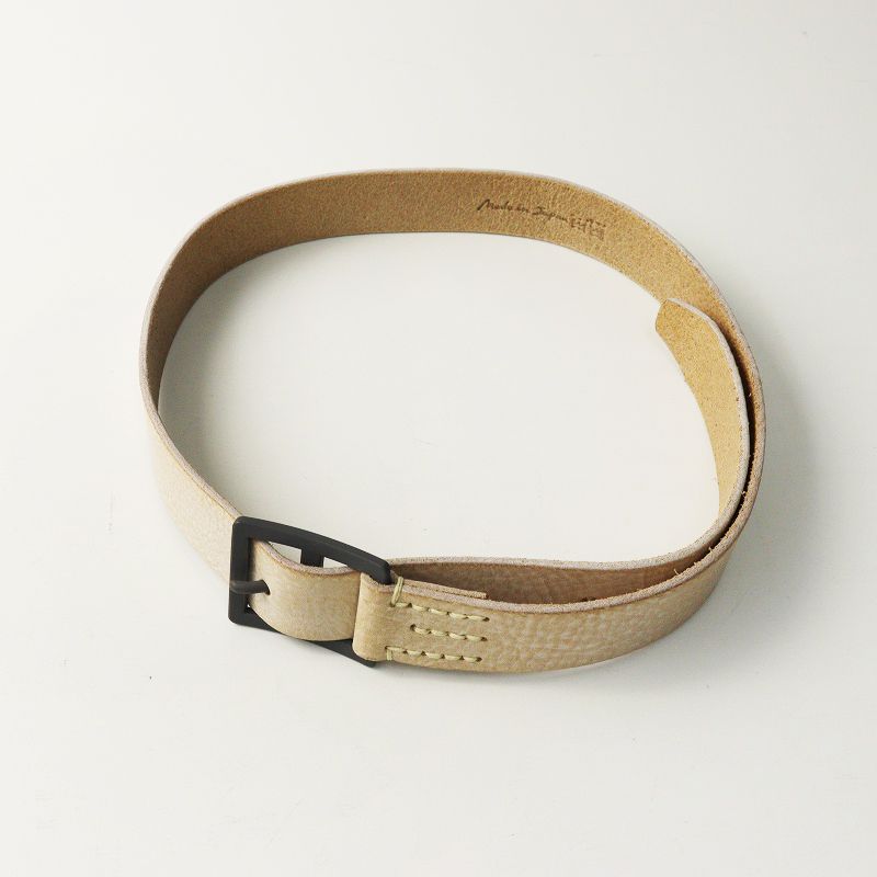 美品 45R フォーティーファイブアール ヴィンテージレザー ベルト 2