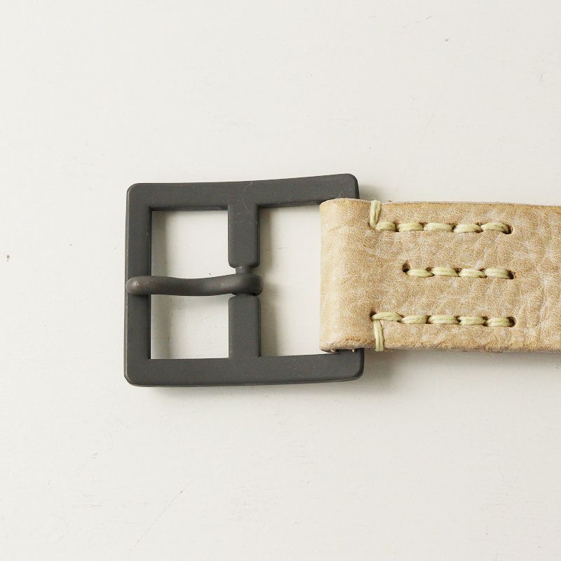 美品 45R フォーティーファイブアール ヴィンテージレザー ベルト 2