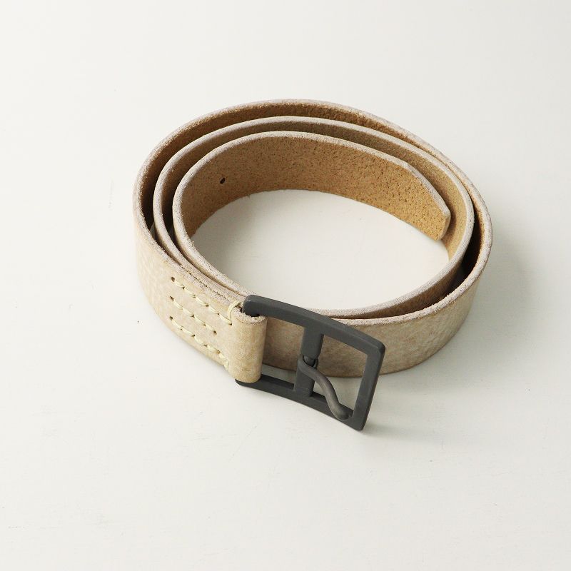 美品 45R フォーティーファイブアール ヴィンテージレザー ベルト 2