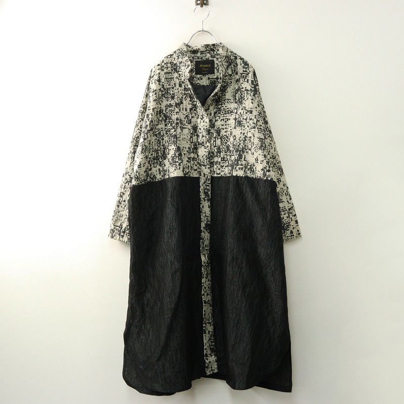 アズノゥアズ オオラカ 花柄 ロングコート アズノゥアズ オオラカ 花柄 ロングコート アウター | アズノゥアズ