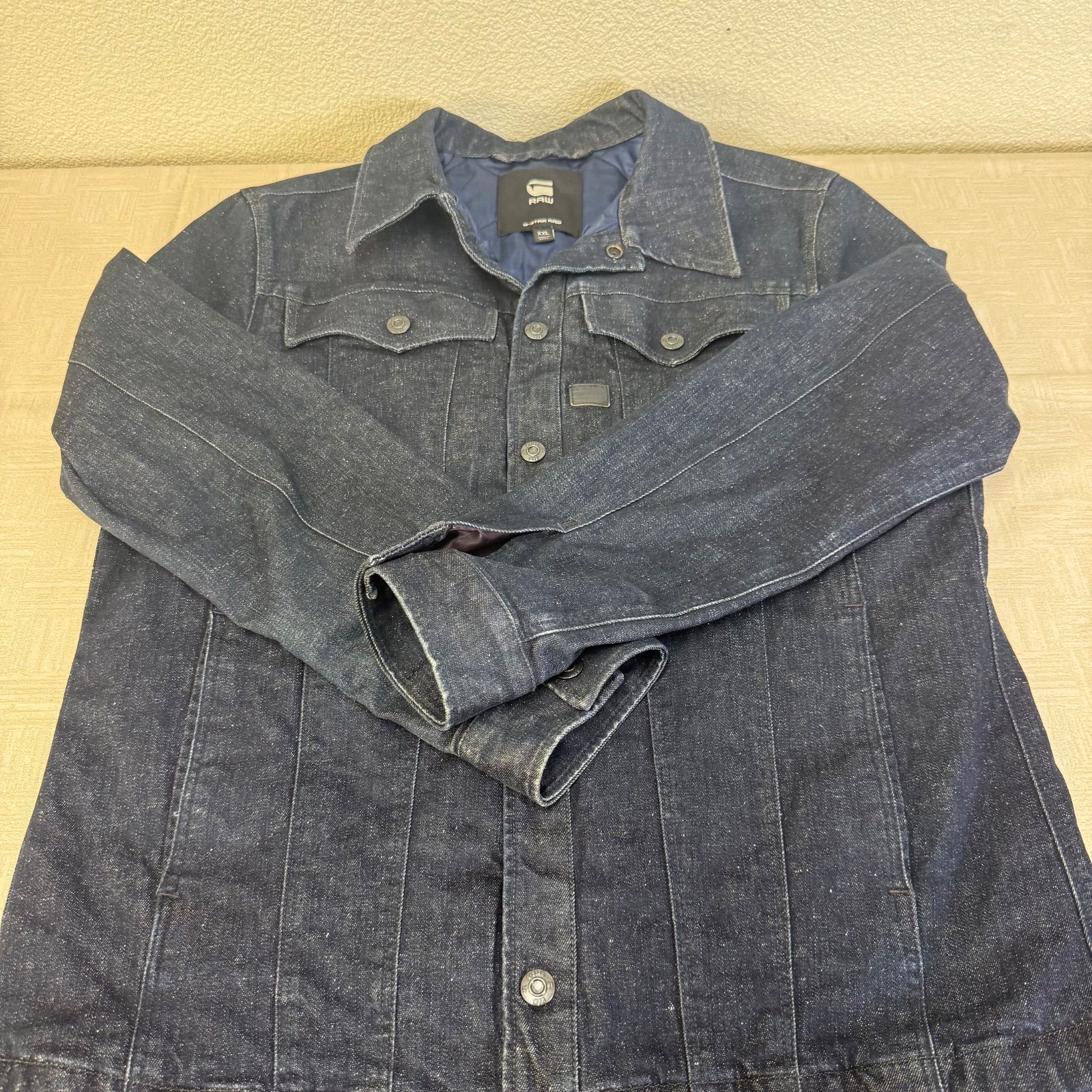 G-STAR RAW デニムジャケット 中綿入り XXL 濃紺 Gジャン - メルカリ