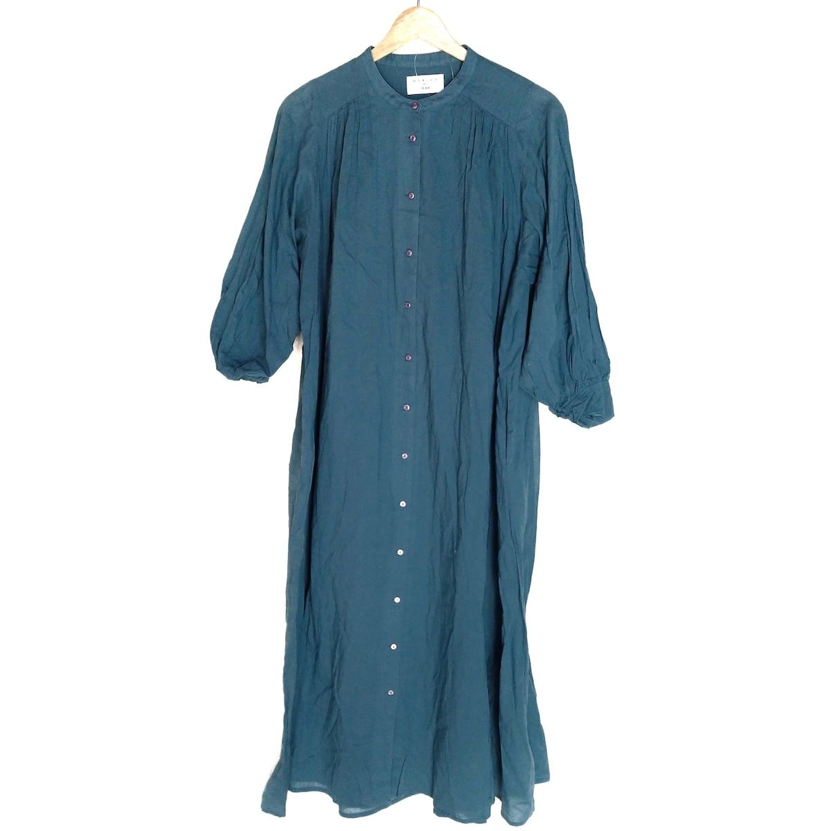 MARIHA(マリハ) ワンピース サイズ36 S レディース美品 - ブルー 長袖