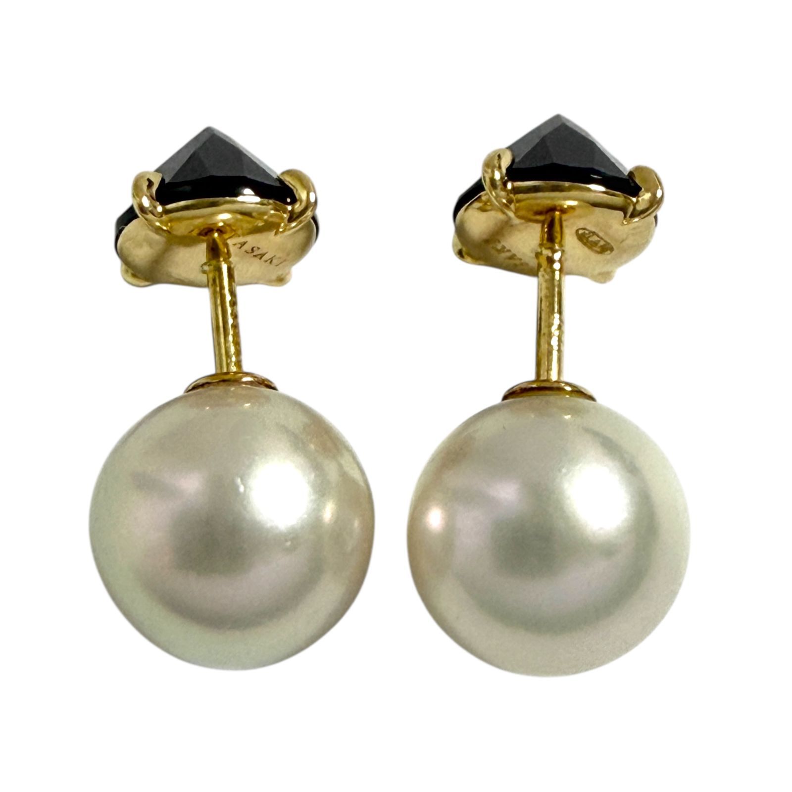 タサキ ピアス リファインド リベリオン ブラックスピネル イヤリング