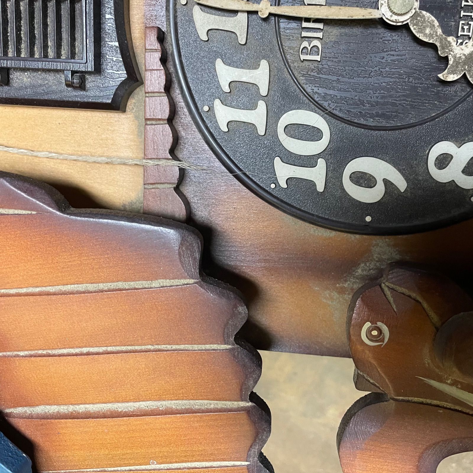 掛時計 「ジャンク品」 SEIKO セイコー BIRDIE PB324B 鳩時計 柱時計