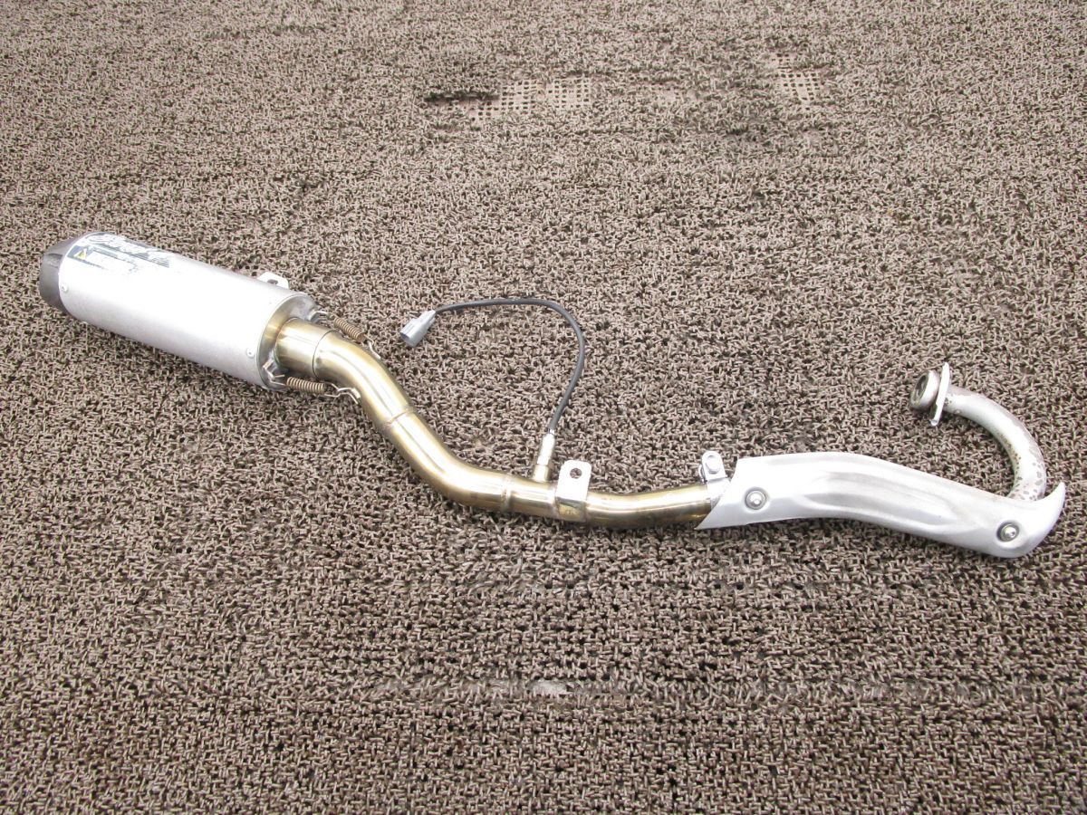 Dトラッカー125 社外 デルタ マフラー サイレンサー □A9820！バレル4