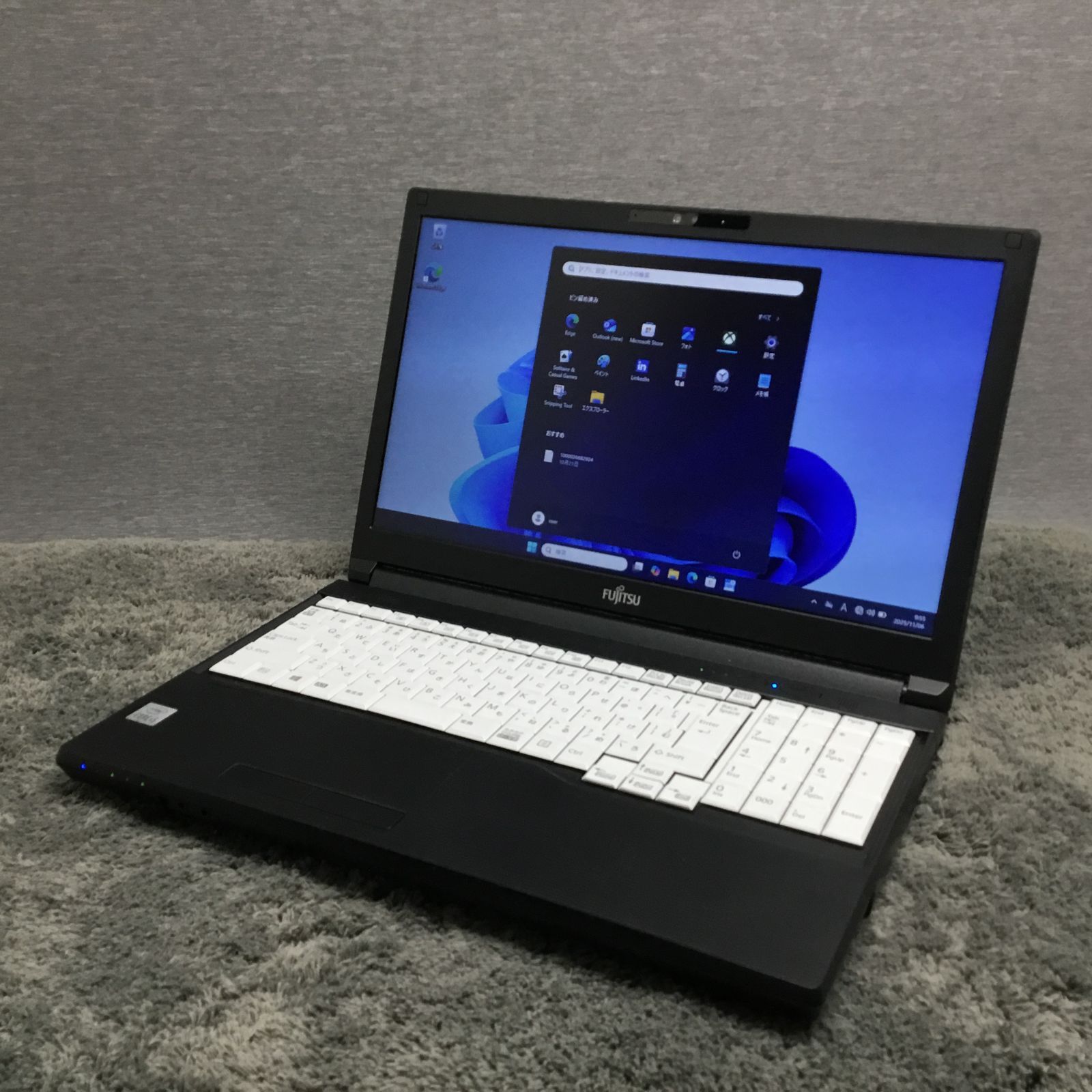 ⑩ FUJITSU LIFEBOOK A5510/FX i5 10210U メモリ8GB SSD256GB