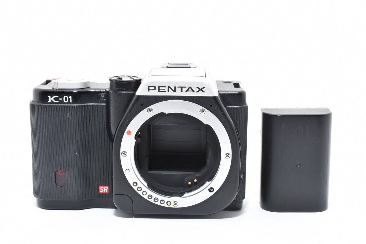 ☆ペンタックス PENTAX K-01 ボディブラック/ブラック ミラーレス一眼 