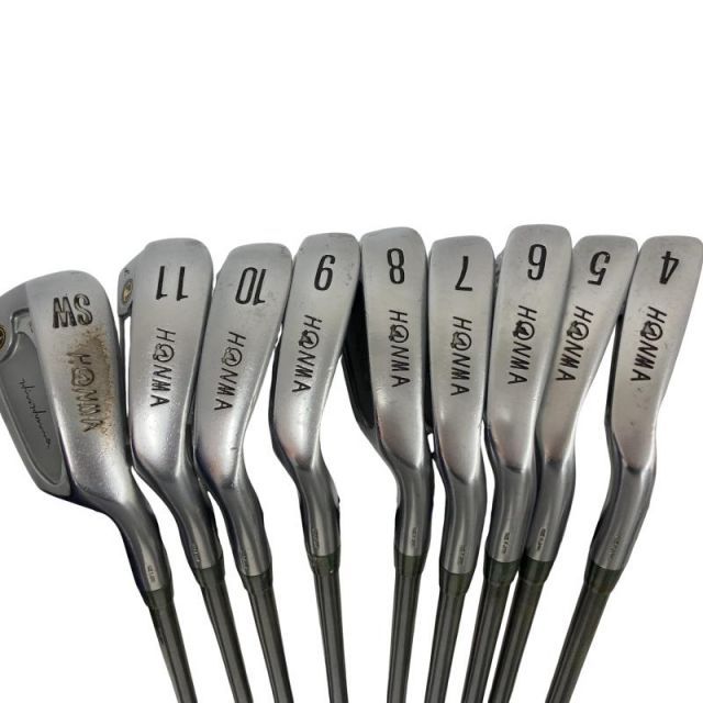 中古】 本間ゴルフ NEW LB-280 黒七宝 10S レディース アイアンセット