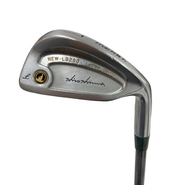 中古】 本間ゴルフ NEW LB-280 黒七宝 10S レディース アイアンセット