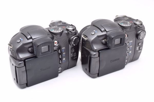 ジャンク｜【通電確認済】Cannon PowerShot S3 IS 2台セット｜N086