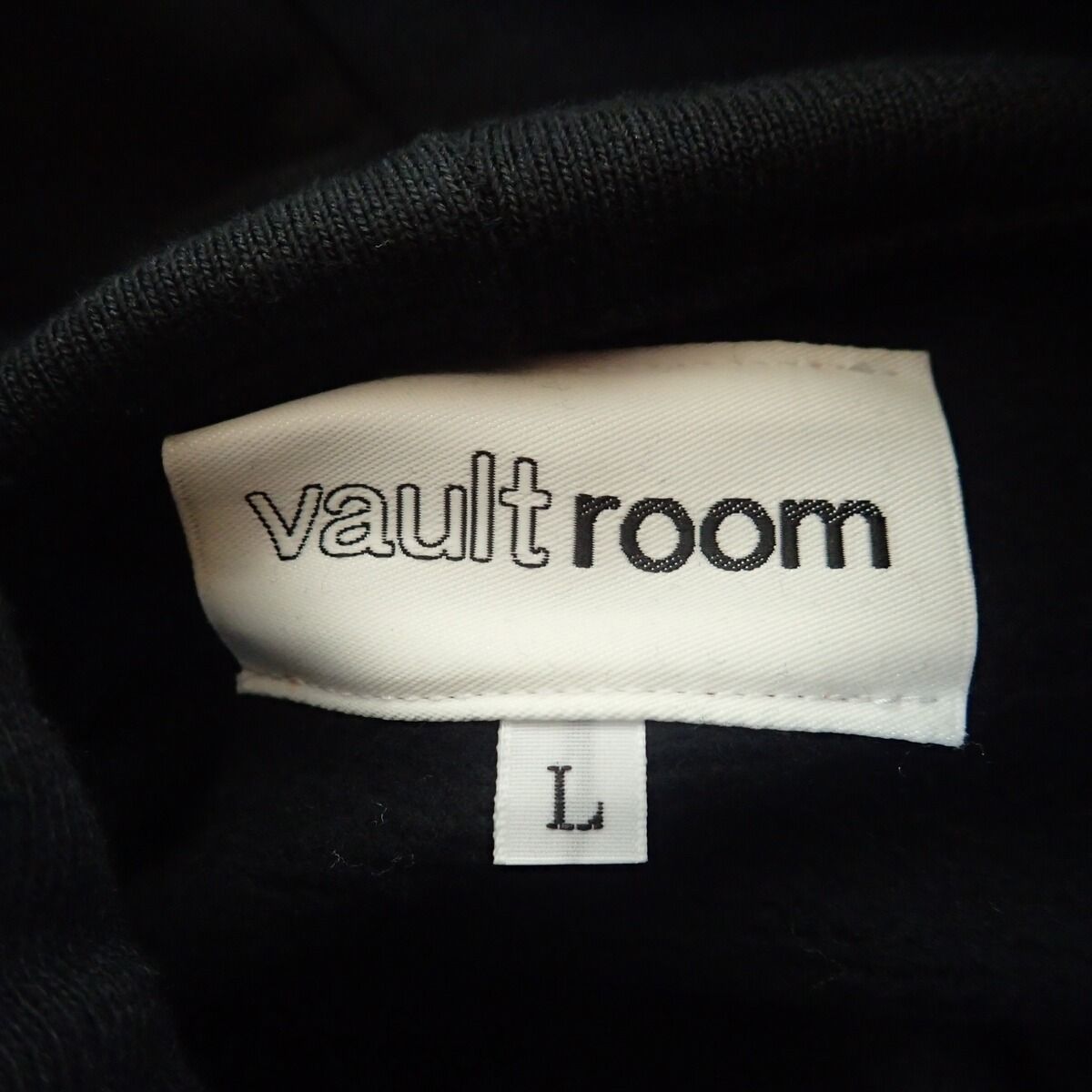 にじさんじ 葛葉 vaultroom パーカー Lサイズ ステッカー無し vaultroom 
