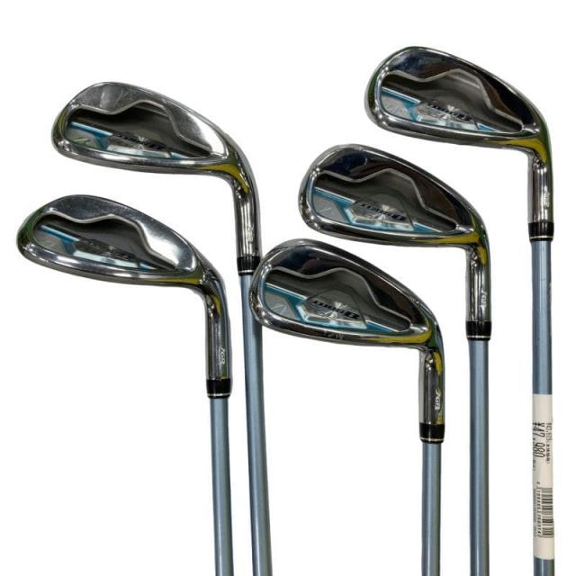 美品!ブリヂストン TOUR B JGR レディースアイアンセット 5本 右 L 中古】 ブリヂストン TOUR B JGR(ピンク) 5S レディース アイアン